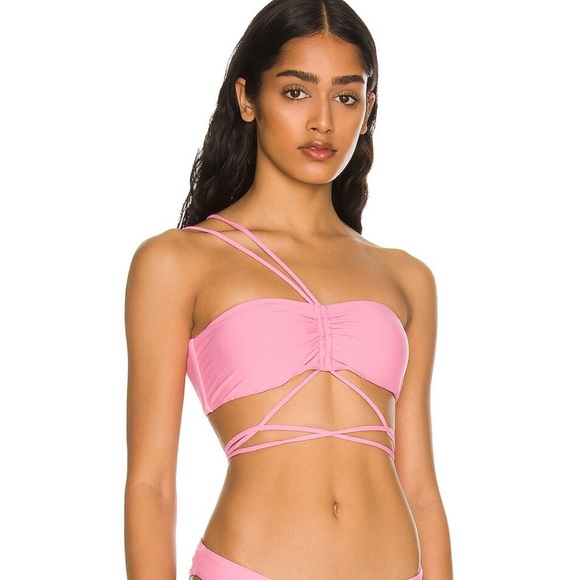 PQ SWIM Sky Strappy Top in Aura - Picture 3 of 5
